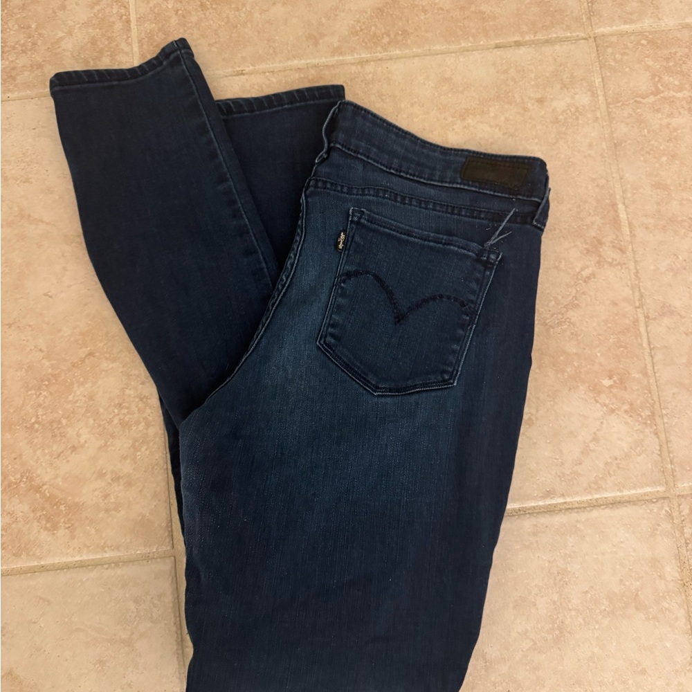Levi's Dark Indigo Straight Leg Jeans